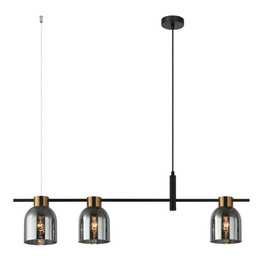 Italux PND-66892-3-BK-SG Lampa wisząca Servio