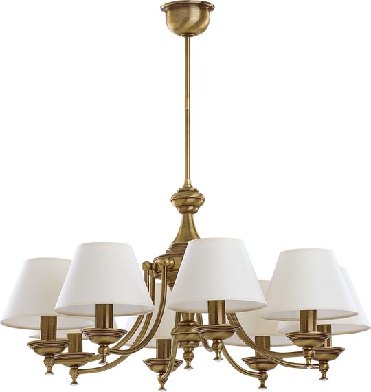 Lampa wisząca Kutek San Marino SAN-ZW-8(P/A)CR Patyna