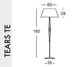 Lampa podłogowa Evi Style TEARS TE