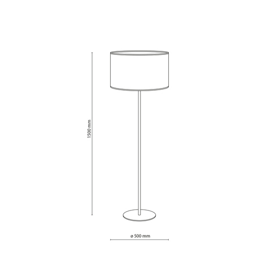 TK Lighting Vellum 16168 Lampa Stojąca