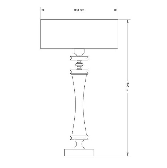 Stylowa lampka gabinetowa Kutek Averno AVE-LG-1(Z/A) Złoto