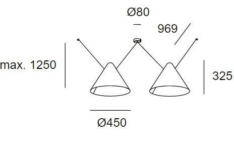 Lampa wisząca LEDS Super Attic 00-8372-05-05 Grok