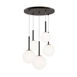 Wisząca lampa Basic form czarny matowy (MOD321PL-05B) - Maytoni