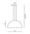 Nowoczesny Zwis Ramko Blum 66755
