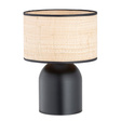 Lampa Stołowa Emibig Aspen Ln1 Black/Rattan (1324/LN1)
