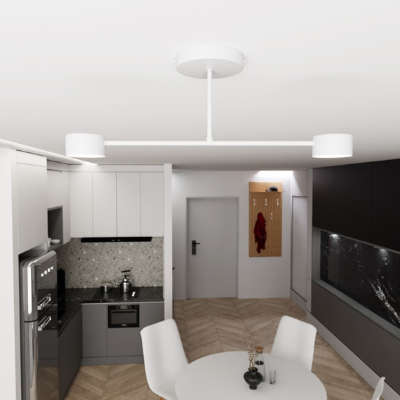 Plafon Emibig Halo 2 White (1356/2)