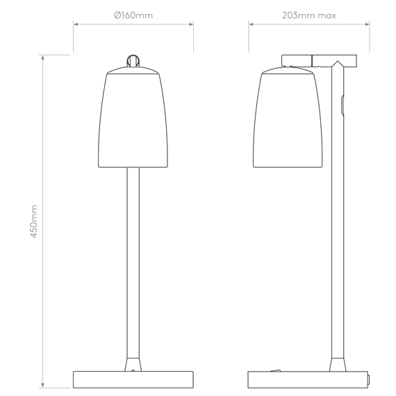 Astro Carlton 1467003 Lampka Biurkowa