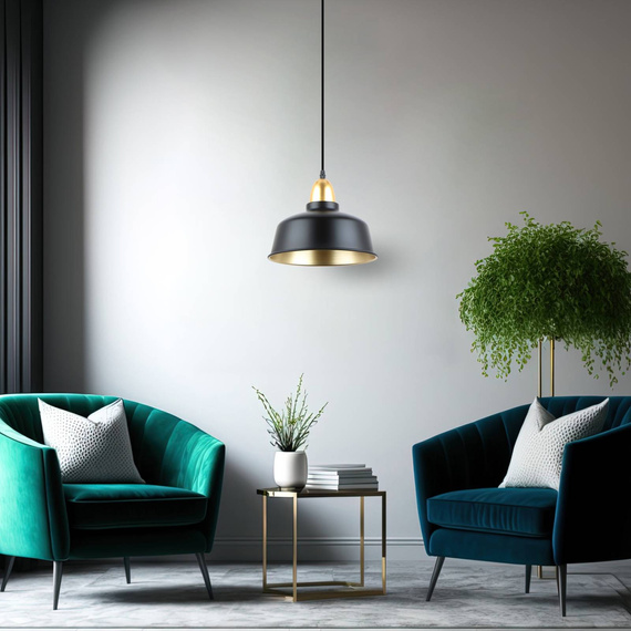 Zwis Pojedynczy Zuma Line A8063-BK Mensa