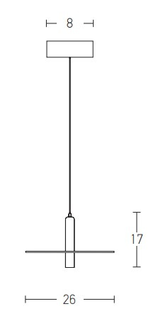 Lampa Wisząca Zambelis 18139-B