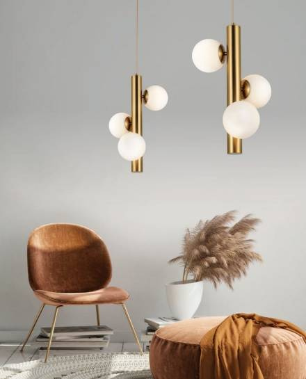 Azzardo Cortega AZ4424 Żyrandol Czarny