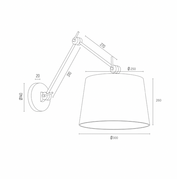 Kinkiet Argon Zakyntos Plus 4897