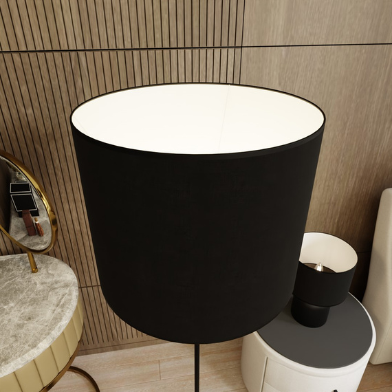 Lampa Podłogowa Emibig Aspen Lp1 Black/White (1322/LP1)