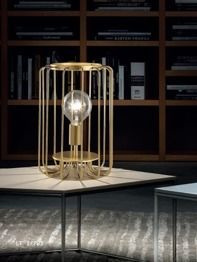 Lampa Stołowa Futura LT 1/283 złota Sillux