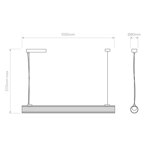 Żyrandol Astro Io 1409062