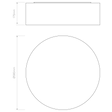 Astro Cambria 1421007 Plafon