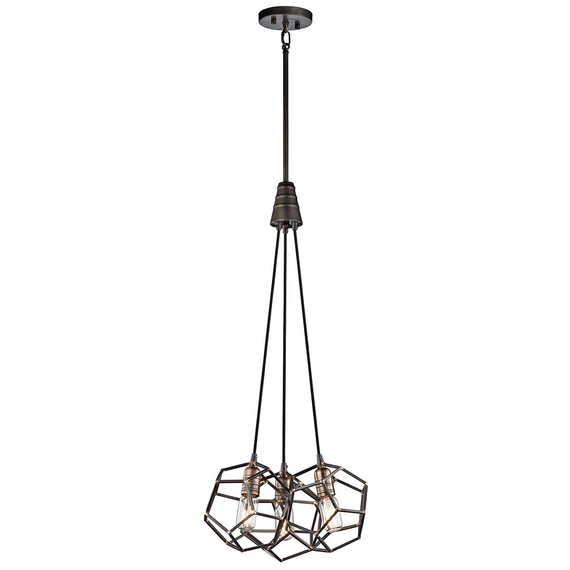 Oprawa sufitowa Elstead Lighting Rocklyn KL/ROCKLYN3 RS