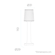 Lampa Podłogowa Moosee Carmen LUMCR110WLNW