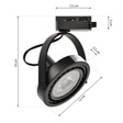 Milagro Lugar ML5702 Track light 1xGU10 AR111