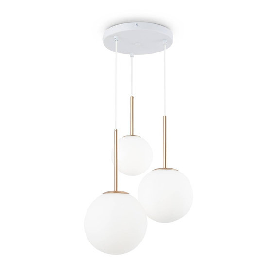Wisząca lampa Basic form złoty (MOD321PL-03G) - Maytoni