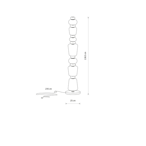 Lampa Stojąca Nowodvorski Ceramic Led 11704