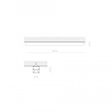 Nowodvorski Plafoniera CL Office Pro 120 4000K 10210