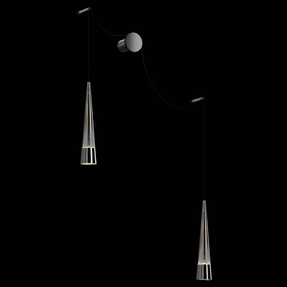 Natynkowa lampa ścienna Sintesi chrom (P090WL-L24CH3K) - Maytoni