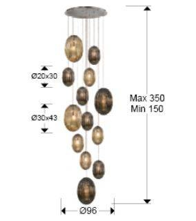 Lampa wisząca Schuller Ovila 752459