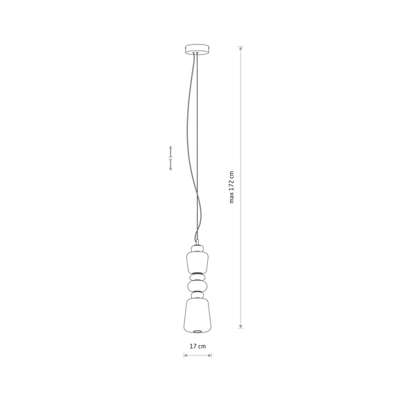 Żyrandol Nowodvorski Ceramic Led 11701