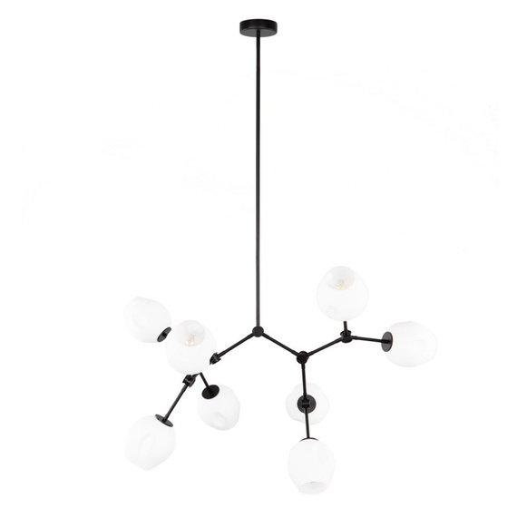 Italux Ferral PND-75075-8-BK-WG Lampa wisząca 
