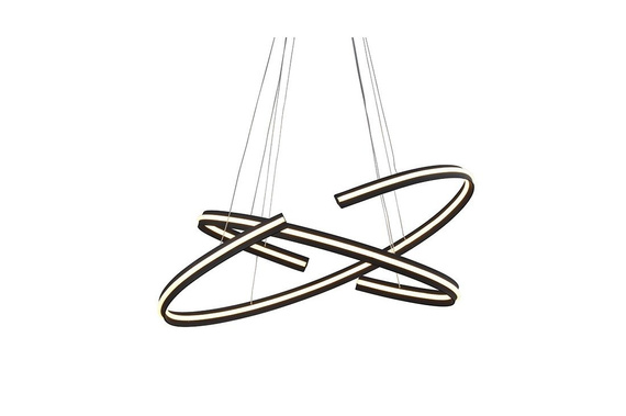 Lampa wisząca LED Azzardo Alessia AZ3355 czarna 80 cm Ściemnialna