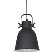 Lampa Wisząca Italux Lavare Md-Hn82608-1-Bk+Wh
