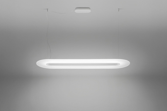 Lampa Wisząca biała Linea Light Opti-Line 8037