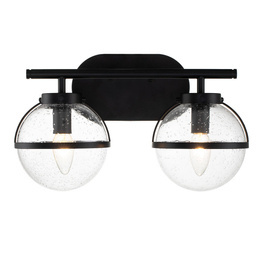 Elstead Lighting Hollis HK-HOLLIS2-C-BK-BATH Lampa ścienna