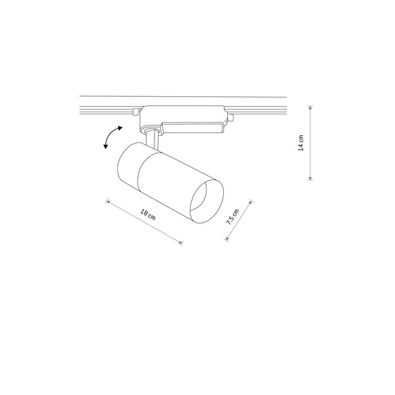 Lampa Do Szynoprzewodu Nowodvorski Profile Tinos Led 30W 10388 4000K