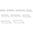  AQform Big Size LED 46982-A930-D5-00-13 Plafon