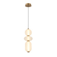 Żyrandol Italux Nico Pnd-8545-3-Ab-Wh