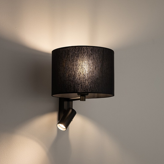 Lampa ścienna Nowodvorski Lusso 11521 Czarny