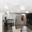 Lampa Sufitowa Emibig Halo 6 White (1356/6)