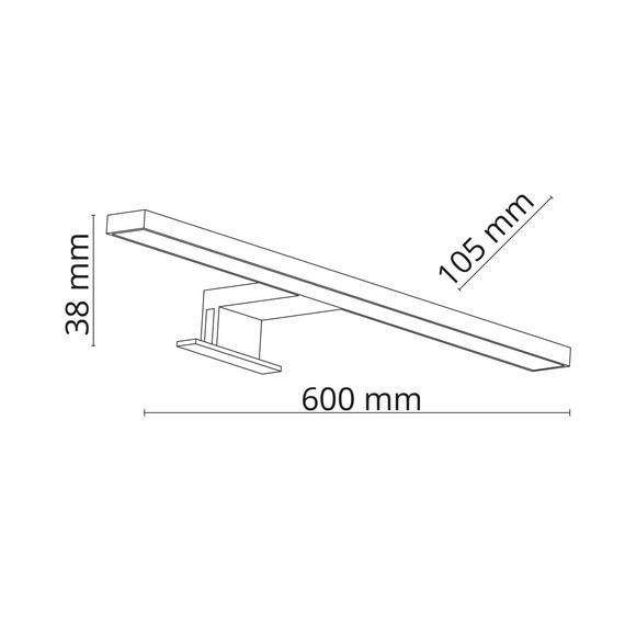 Oprawa Ścienna TK Lighting Leito 6354