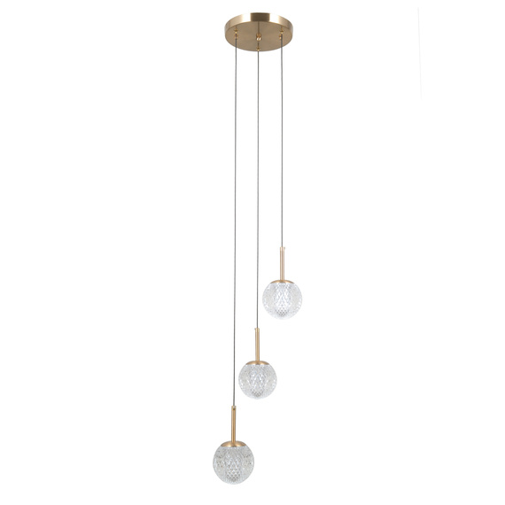 Lampa Wisząca Italux Padri Pnd-40827-3-Hbr-Cl