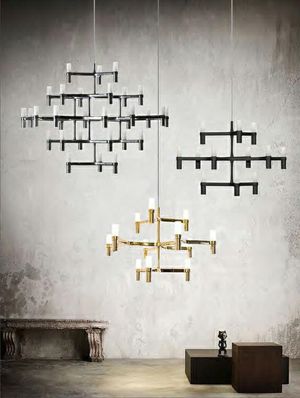 Lampa Wisząca Moosee Atomic XCP9120-12.GOLD