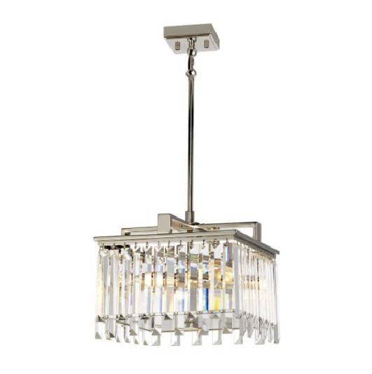 Lampa Wisząca Elstead Lighting Aries ARIES-4P-S Nikiel