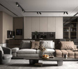 Listwa Nowodvorski Mono 7702 Czarno złota 200x200cm