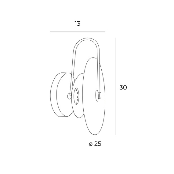 Kinkiet Maxlight Retro W0401