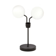 Lampka nocna NOVA LN2 BLACK/OPAL czarny (1138/LN2) - Emibig