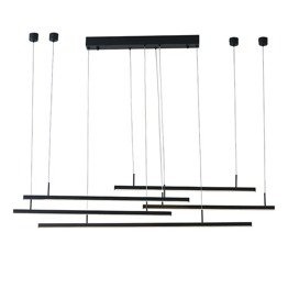 Lampa wisząca LED Azzardo Merlo AZ3184 czarna