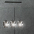 Wisząca lampa ISTAR 3 BL GRAFIT czarny (680/3) - Emibig