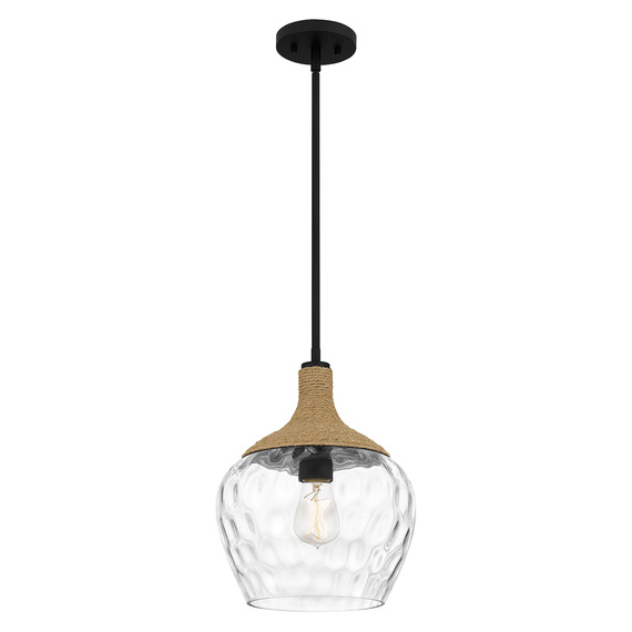 Lampa Wisząca Elstead Lighting QZ-ROYER-1P-MBK