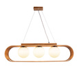 Accord Lighting Sfera QN-SFERA-3P-TEAK Lampa Wisząca
