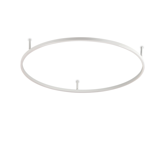 Lampa Sufitowa Ideal Lux Oracle Slim Pl D090 Round 4000k On-off Wh 341996